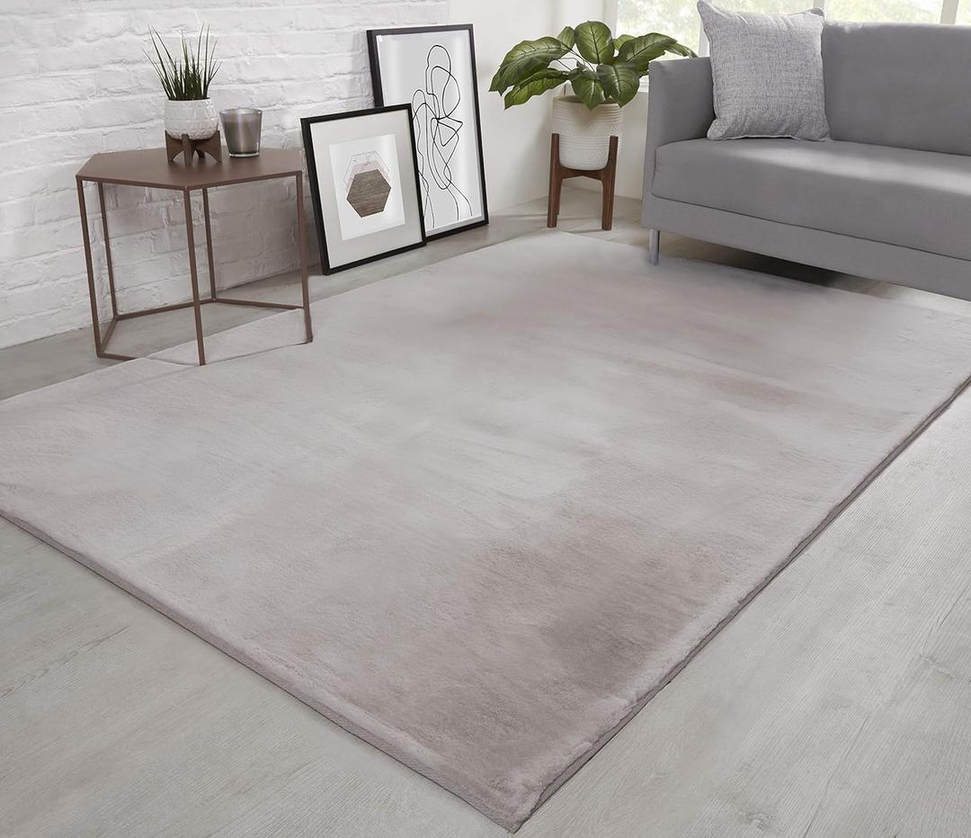 Rug Ultra Soft Plush Extra Large Animal Rugs Living Room Wool Shaggy Fluffy  Pile Height Modern Area Rugs 6 Ft Wide