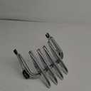 Detachable Stealth Luggage Rack Compatible for Harley Touring Street Glide Road King Electra Glide 2009-later (Chrome)