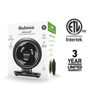 Holmes Blizzard. Manual Air Circulator Table Fan
