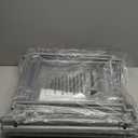 smusei 5 Gallon Water Bottle Holder Water Cooler Jug Rack for 3 Bottles Storage Detachable Heavy Duty Water Jug Organizer Stand for Home Office Kitchen Silver