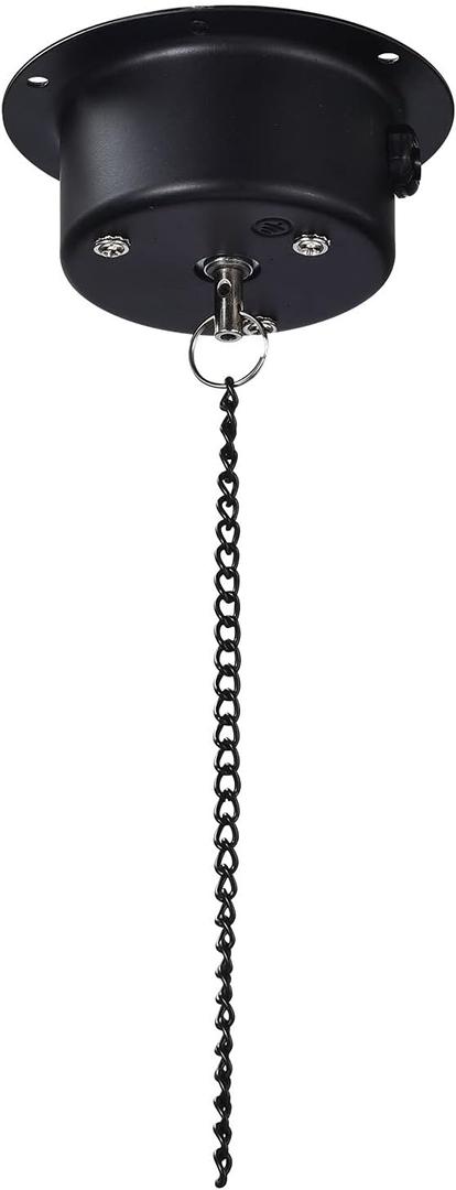 3 RPM Mirror Ball Motor NuLink Heavy Duty Disco Ball Motor Rotator Supports 4 6 8 12 16” Balls for Indoor Night Club, DJ, Party Decor