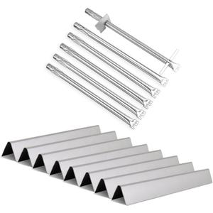 67557 67668 Grill Replacement Parts for Weber Summit 400 Series 460 470, Weber Summit E-440, S-440, E-450, S-450, E-460, S-460, E-470, S-470 Gas Grill, Grill Heat Plates and Burner Tubes