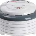 Nesco FD-1040 Gardenmaster Digital Pro Food Dehydrator, for Beef Jerky, Fruit, Herbs, and Snacks, 4 Trays, White