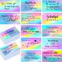Yeaqee 360 Pcs Employee Appreciation Kudos Cards Thank You Cards for Customer Service Week Gifts Blank Backside Holographic Kudos Ideal for Wedding Business Graduation Bridal Shower Birthday