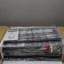 Coffee Bar Cart with Wheels, Coffee Bar Table, Kitchen Coffee Bar Cabinet with Storage, Rustic Coffee Bar, Rolling Coffee Cart, Coffee Nook, Corner Coffee Bar Station with Drawer, Bakers Rack (Black & Brown)