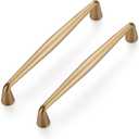 Ravinte Champagne Bronze Cabinet Handles Solid Handles,10 Inch,10 Pack