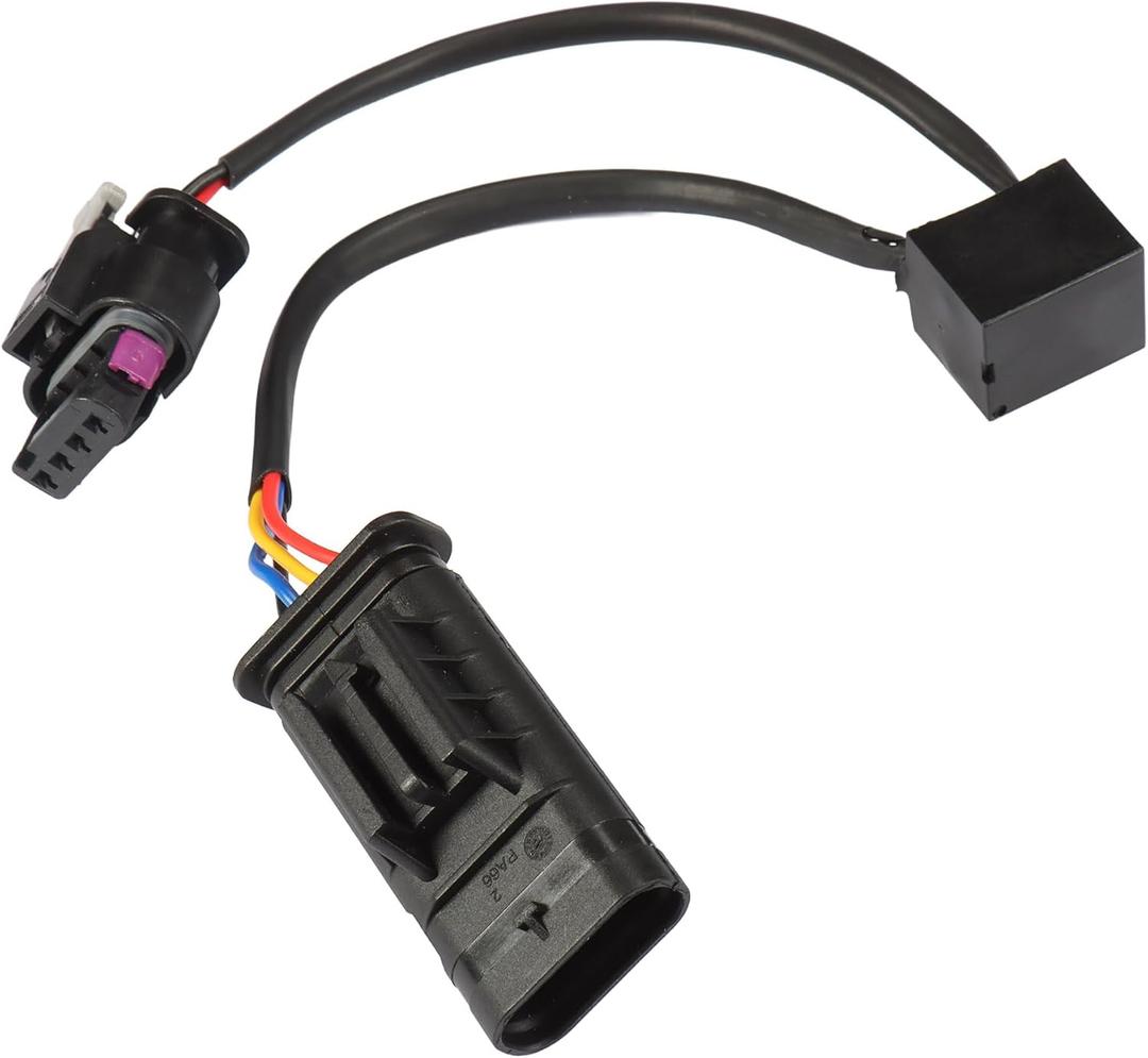 Z-LKR-OEM Locker Sensor Bypass Harness Fit for 2018-2023 Jeep Wrangler JL JLU Gladiator JT Rubicon, Axle Locker Sensor Bypass Wire Harness, Diff Locker Sensor Plug Connector Replacement