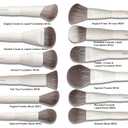 30 Pcs Pro Grade Makeup Brushes Set with Dense Ultra Soft Bristle, Elegant Design Luxury Makeup Brushes for Foundation, Face Blending Powder, Contour, Bronzer, Highlight, Concealer, Eyeshadow