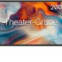 AWOL Valerion 200 Inch Inflatable Outdoor Movie Screen, Inflatable Projector Screen with Cordless Air Pump, 16:9 Front Projection for Backyard, Camping and Outdoor Movie Nights