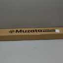 Muzata Cable Railing Post 42 Inch 42"x2"x2" Level Drilled Surface Mount Brushed T304 Stainless Steel Cable Railing System Kit Indoor Outdoor with Paper User Guide PS02 LH4L