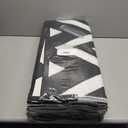 OLANLY Waterproof Outdoor Rug 8x10 ft Clearance, Reversible Outdoor Plastic Straw Rug, RV Mat, Indoor Outdoor Carpet for Patio, Camping, Balcony, Deck, Backyard, Black & White