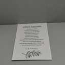 Inspirational Life Is Amazing and Then It's Awful Print Metal Tin Sign Wall Art Home Decor Painting Aluminum Sign Poster 8"x12"