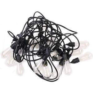 E26 Replacement Incandescent, Clear Glass Light Bulbs, 2700K Warm White, Dimmable, E26 Medium Base, for Display-Sign, Indoor-Outdoor Patio,String Lights Incandescent Bulbs