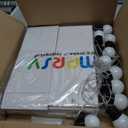 Marquee Numbers 4 Feet Tall: Large Light Up Numbers for Party 8th 18th 80th Cardboard Foam Board Stand Sign Backdrop Anniversary Party Decor 8