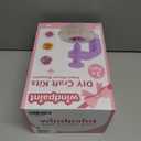 windpaint Fabric Flower Bouquets Toys, Christmas Gifts DIY Craft Kits Toys for Kids, Arts & Crafts for Girls 3 4 5 6 7 8 9 10 Years Old Toddler, Educational Learning Preschool Birthday Gifts(Purple)