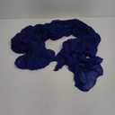 Women Fashion Ruched Detail Sheer Soft Casual Scarf