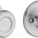 Kwikset Tylo Interior Passage Door Knob, Handle For Closet and Hallway Doors, Non-Locking Doorknob, Satin Chrome, 1 Count (Pack of 1)