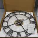 Wall Clock Simple Retro Clock Creative Decorative Precise (Size : 80Cm),47Cm (Color : 47cm)