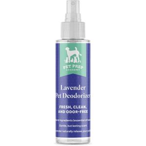 [1-Pack] Pet Spray Deodorizer - Cleans and Refreshes Your Pets Coat - Natural Dry Pet Shampoo - for Dog, Puppy, and More - Gentle, Long-Lasting Scent - Lavender - 8 Fl Oz