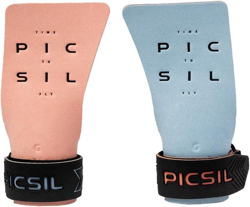 PICSIL Condor Grips, Magnesium Enhanced Grip, Premium Hand Grips Protection for Cross Training, Calisthenics and Fitness (Coral)
