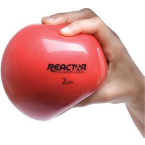 Champion Barbell Hand Held Fitness Ball (2-Pound, Red)