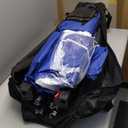 10X10 Pop Up Canopy Tent with 3 Sidewalls,Easy Up Canopy,Commercial Instant Shelter,Heavy Duty One Person Set Up Event Tent,Blue