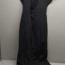 Sexycherry L Black On Off Shoulder Maxi Formal Dress Mermaid Solid Evening Gown