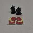 LISEN Magnetic Phone Holder for Car - Upgraded Clip Ultra 6 Strong Magnets, Phone Magnets for Back of Phone, Soporte de Telefono para carro for Galaxy S25 Ultra 4-6.7 inch Smartphones (Black) 2 Pack