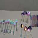 Vilihkc Christmas Style Silverware Set,20 Piece Stainless Steel Flatware Set, Kitchen Utensil Set Service for 4,Tableware Cutlery Set for Home and Restaurant,Dishwasher Safe (Color)