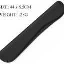 2 x Enlarge Keyboard Wrist Rest Pad, Classic Black Memory Foam Wrist Cushion with Easy Typing & Pain Relief, Anti-Slip Wrist Support for Gaming Computer Laptop Office