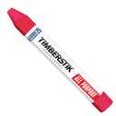 Markal 200 Lumber Crayon Economical Wax Based Marker, 1/2" Hex, 4-5/8" Length, Red (Pack of 12)