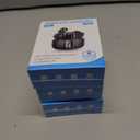 3 x App1e AIRP0Ds Pro Alternative Wireless Ear Buds, Studio-Quality, Deep Bass, Enhanced Audio Clarity, Bluetooth 5.4 Earbuds, ENC Noise Cancelling Call, Secure Fit Memory Foam Tips, IPX6 Waterproof(Blue)