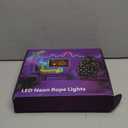 32.8Ft Neon Rope Lights, Flexible Led Rope Lights Control with App/Remote, Multiple Modes Rope Lights, IP65 Outdoor RGB Led Neon Lights Non Water Resistant, Music Sync Gaming Led Neon Light Strip