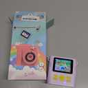 FKATEEN Kids Camera Instant Print, Christmas Birthday Gifts Girls Boys Aged 3-12, HD Digital Video Cameras Toddler, Instant Cameras for 3 4 5 6 7 8 9 10 Year Old Girls Boys with Print Paper