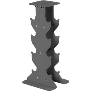 Dumbbell Racks, Space Saving Solution, Sturdy Cast Iron, Home Workout Storage, Heavy Weights Bearing, Home Strength Training (Slate)