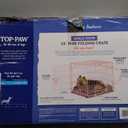 Indestructible X-Large Heated Cat House for Outside Winter, 100% Waterproof, Safe Escape Door, Insulated Outdoor Cat Shelter with Heater for Feral Barn Cat Kitty (Desert Camouflage, 30"x17"x20")