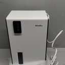 NineSky Dehumidifier,95 OZ Dehumidifiers for Home,(1000 sq.ft) Dehumidifiers for Basement Bathroom Bedroom with Auto Shut Off, Switchable 7 Colors Light(White)