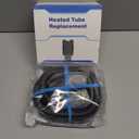 Improved Version Climate Line Air Hose Compatible with Airsense 11 and Aircurve 11 Only, Not for Airsense 10 - IDEAR Reusable 6.5 Foot Hose Replacement Great-Value CPAP Supplies