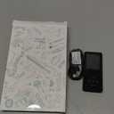 MP3 Player, Portable HiFi Music Player with 1.8 Inch Display Supports up to 64GB, Support Music, Video, Picture, Record, File, Game (Black)