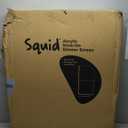 Squid Stick-On Bathtub Door | Shower Curtain Alternative | Easy Installation, Scratch-Resistant, Removeable, Leak-Proof, Acrylic BPA-Free & Non-Toxic