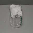 White Ruffled Table Runner 72 inch Scalloped Table Runner Cotton Flounces Washable Shabby Farmhouse Rustic Home Kitchen Decoration for Wedding Rectangle Bride Shower Christmas Party