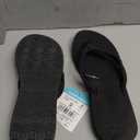 Reef Cushion Sands Womens Beach Flip Flop, Ultra Soft Cushion Footbed, Arch Support, Black, 9