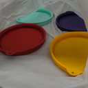 2 Cup Round Silicone Storage Cover Lids Replacement for Anchor Hocking Glass Bowls (Container not Included) 4 Pack