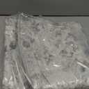 jinchan Kalen Round Rug 4ft Area Rug Washable Vintage Indoor Retro Entryway Floor Cover Distressed Gray Floral 4' Round Circle Boho Non Slip Thin Carpet for Bedroom Living Room Dining Room Grey