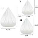 2PCS Pack Inner Liners for Bean Bag Chair, Bean Bag Inner Liner, Giant Inner Liners for Bean Bag Chairs, Easy Cleaning Cover Seat Lazy Sofa Bean Bag, Zipper Opening No Filler (80 x 90cm/31.5 x 35.4 in), 31.5 inches x 31.5 inches x 27.6 inches