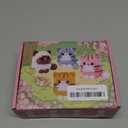 Crochet Kit for Beginners -4 PCS Cat Crochet Kit with Step-by-Step Video Tutorials, Learn to Crochet Kits for Adults, Beginner Crochet Kits for Adults, Animals Cat Crafts Knitting Kit Galentines Gifts