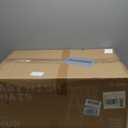 KUB High Chair for Babies and Toddlers Adjustable Foldable Convertible 5 Point Harness Easy Clean Wood-Printed Metal with Removable Tray Baby Highchair for Family (White&Natural Wood-Printed Metal)