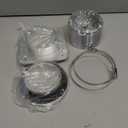 Magnetic Dryer Vent Kit, Quick Connect for 4" Dryers, Save 46 Inches of Space, Strong Magnetic Hold, 3.3FT Hose, Airtight Seal & Reinforced Wall Connector