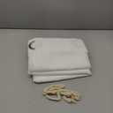 AIDUOMAER White Sheer Curtains 92 Inch Length 2 Panels, Light Filtering Rod Pocket & Clip Ring Compatible Drapes, Privacy Sheers for Bedroom, Living Room & Dining Room, Each Panel 50" W x 92" L