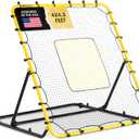 SKLZ Fielding Trainer - Baseball, Softball & Volleyball Rebounder Net. Enhanced Solo Fielding Practice for Skill Development. High-Performance Multi-Sport, Portable, 3 Ball Return Angles, 4x4.5 Feet